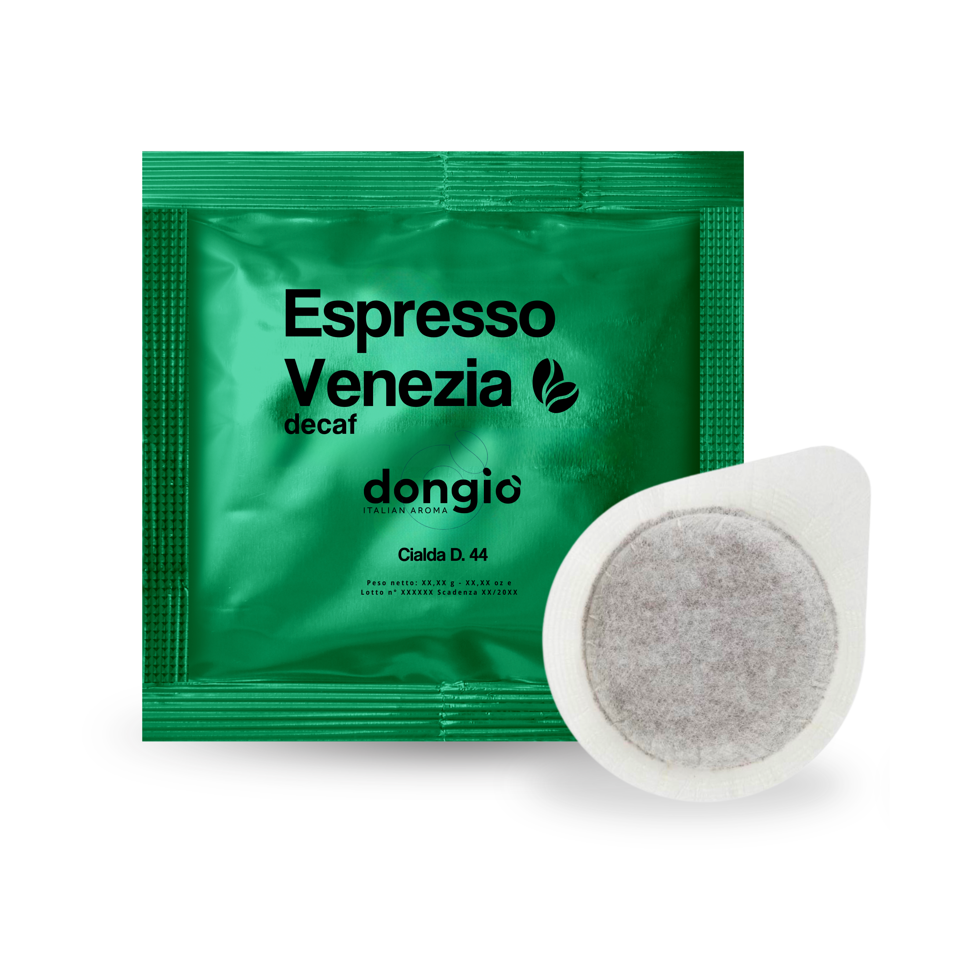 Espresso Venezia (decaf) -- 150 ESE Pods 44mm