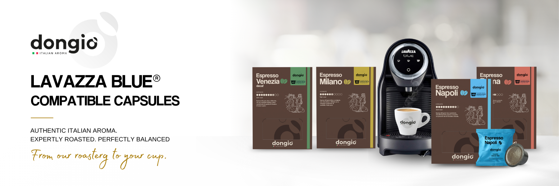 Lavazza Blue® Compatible Capsules