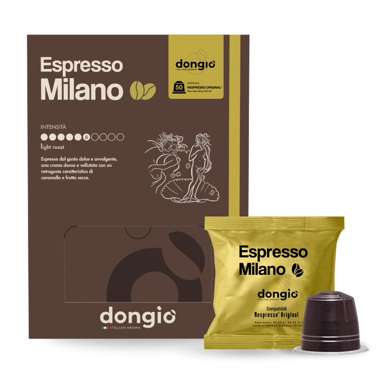 Espresso Milano -- 50 Nespresso® Original compatible capsules