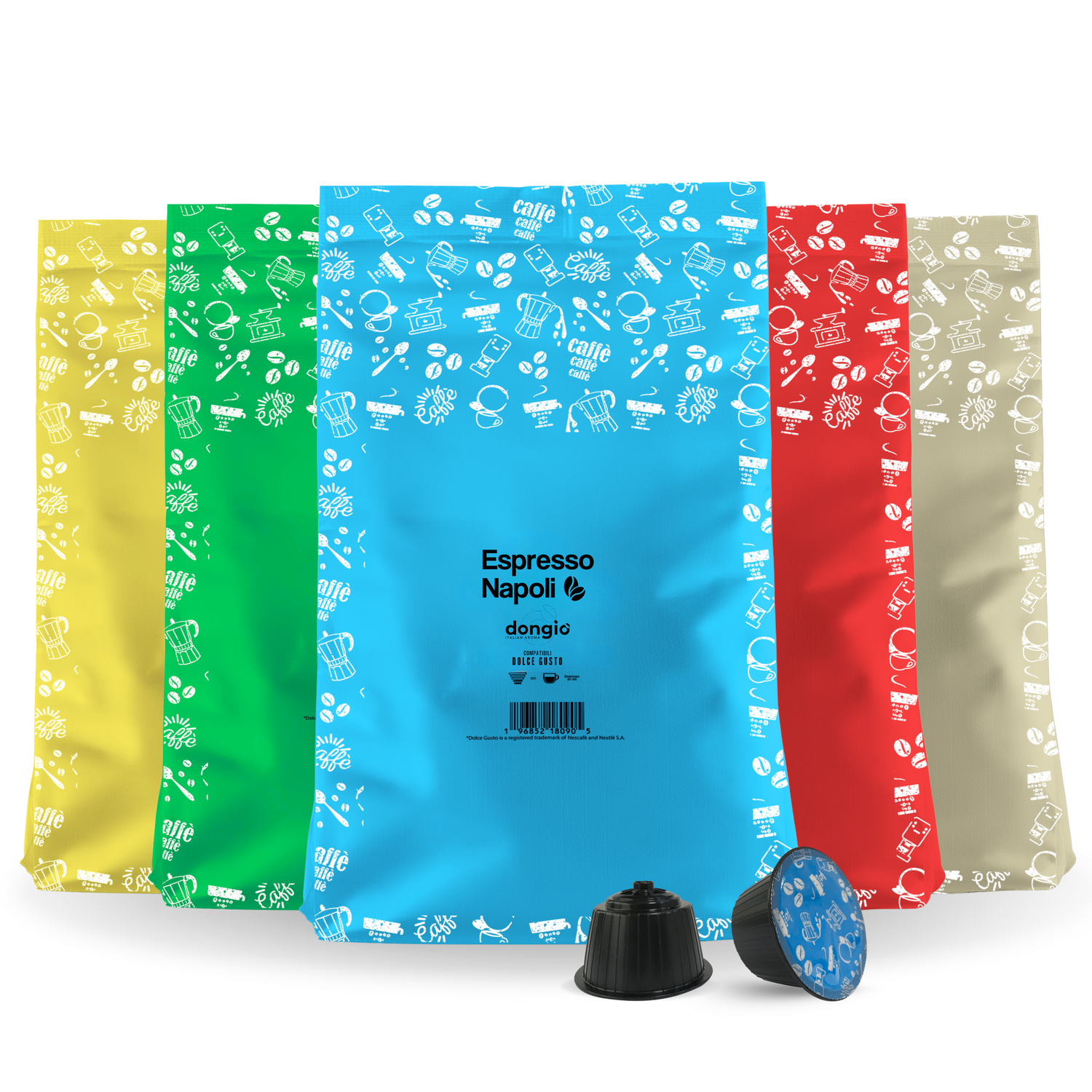 Variety Pack -- 100 Dolce Gusto® compatible capusles