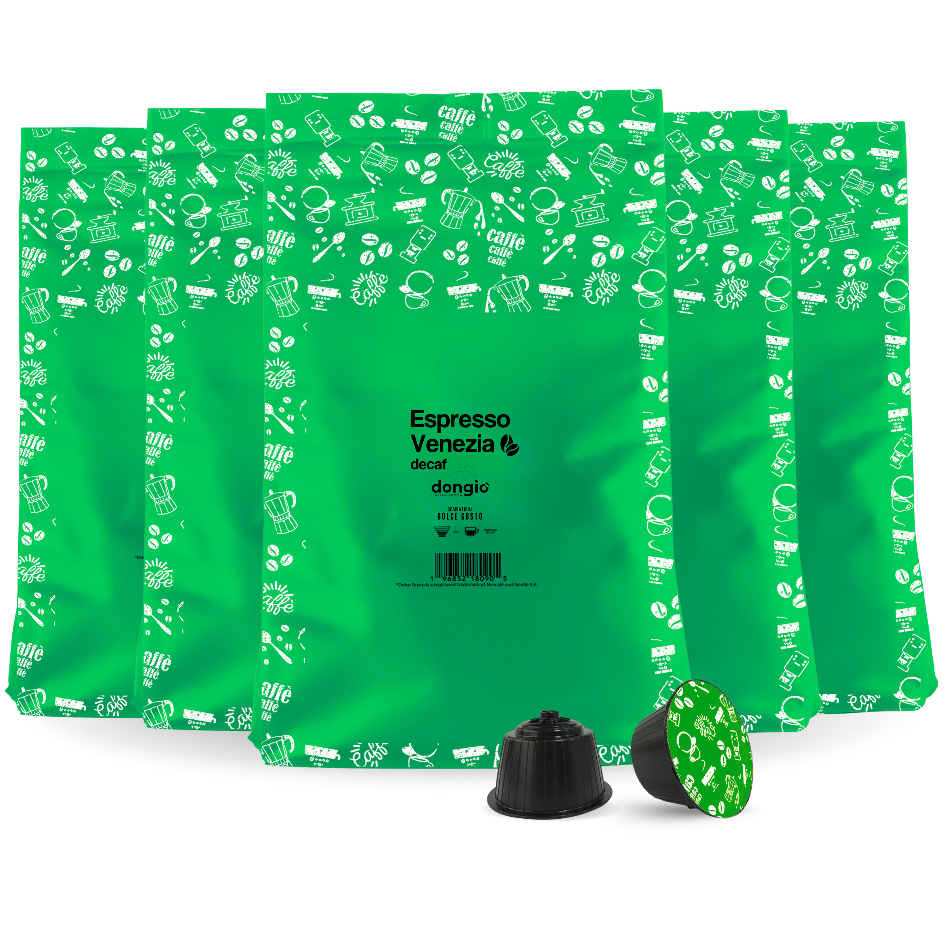 Espresso Venezia (decaf) -- 100 Nescafè® Dolce Gusto® compatible capsules