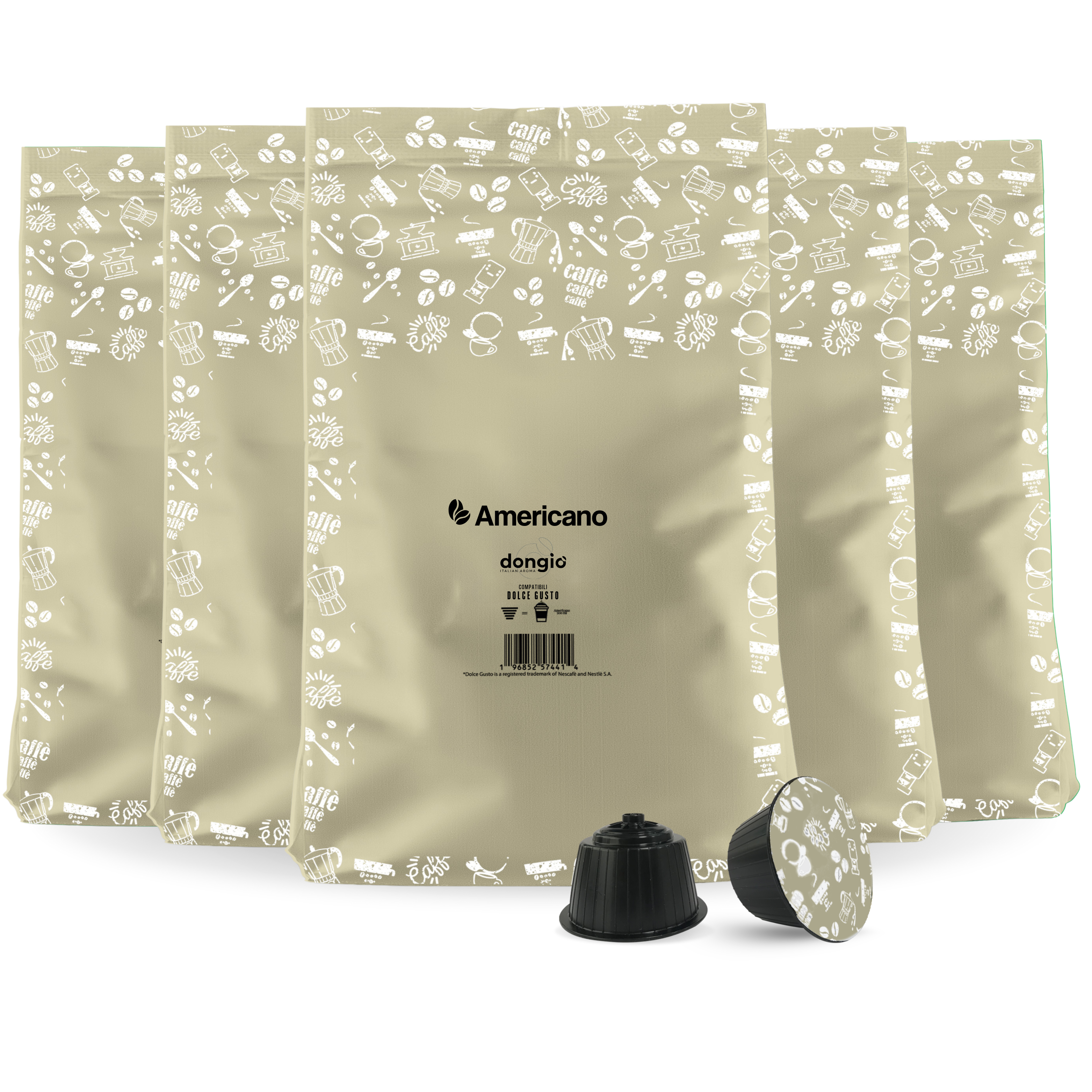 Americano -- 100 Nescafè® Dolce Gusto® compatible capsules
