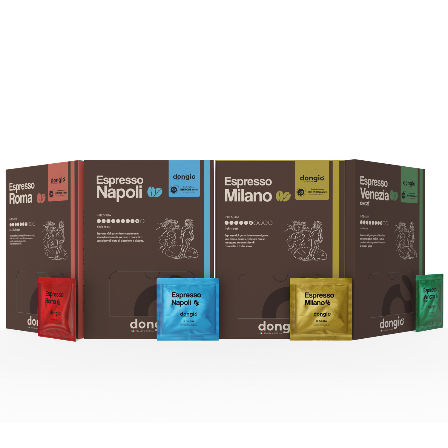 Variety Pack -- 200 Cialde ESE 44mm